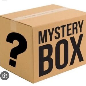 Mystery Box with Black Print